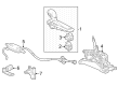 Chevy Trax Shift Knob Diagram - 60008414