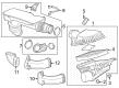 Chevy Colorado Air Filter Diagram - 84848112