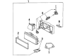 Chevy Cavalier Side Marker Light Diagram - 16508208