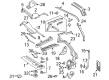 Chevy Sunroof Cable Diagram - 12363024