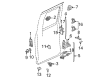 Chevy Silverado 2500 Interior Door Handle Diagram - 15019737