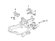 Hummer H3T Engine Mount Bracket Diagram - 15236456