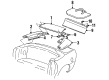 Pontiac Firebird Weather Strip Diagram - 10225725