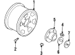 Chevy C2500 Wheel Stud Diagram - 15551469