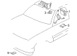 Hummer Air Bag Control Module Diagram - 12249649