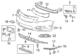 Chevy Cruze Bumper Cover Diagram - 95217521