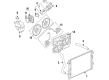 Chevy Captiva Sport A/C Condenser Fan Diagram - 89019137