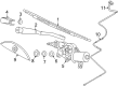 Chevy Aveo5 Wiper Motor Diagram - 95995929
