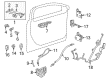 Chevy Silverado 1500 Door Lock Cylinder Diagram - 13590042