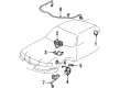 Cadillac ABS Wheel Speed Sensor Connector Diagram - 15311810