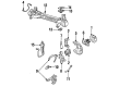 Buick Reatta Axle Beam Mount Diagram - 25678602
