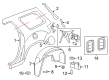 Saturn Fuel Door Diagram - 25832310