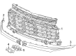 Chevy Traverse Grille Diagram - 26437651