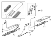 Cadillac ESCALADE IQ Door Moldings Diagram - 87836225
