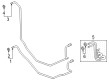 Cadillac XT5 Automatic Transmission Oil Cooler Line Diagram - 84132339