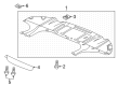GMC Terrain Air Deflector Diagram - 23188329