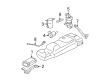 Buick Rendezvous Vapor Canister Diagram - 10391645
