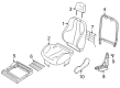 Pontiac Sunfire Seat Covers Diagram - 12531740