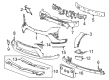 Cadillac OPTIQ Air Deflector Diagram - 85167886