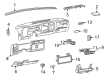 Chevy S10 A/C Switch Diagram - 16205775