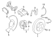 Buick LaCrosse Backing Plate Diagram - 84363064