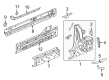 Chevy Silverado 1500 Body Mount Hole Plug Diagram - 95984307