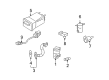 Saturn EGR Valve Diagram - 89018174