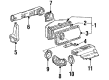 Chevy K2500 Suburban Air Filter Box Diagram - 25098524