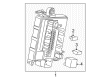 Cadillac Relay Block Diagram - 84721425