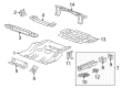 Chevy Captiva Sport Floor Pan Diagram - 19301217