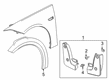 Buick Mud Flaps Diagram - 39077358