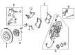Chevy Corvette Brake Pads Diagram - 85614862