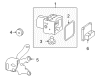 Chevy ABS Pump And Motor Assembly Diagram - 15924821