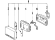 GMC Syclone Fog Light Diagram - 15638477