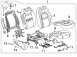 Chevy Colorado Seat Covers Diagram - 84970239