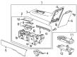 Cadillac Cup Holder Diagram - 22974173