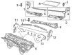 Pontiac GTO Dash Panel Diagram - 92209797