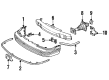 Oldsmobile Custom Cruiser Bumper Cover Diagram - 10186218