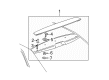 Chevy Malibu Spoiler Diagram - 10361581