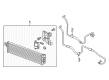 Buick Transmission Oil Cooler Diagram - 84023042