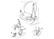 Chevy S10 Blazer Seat Belt Diagram - 15618282