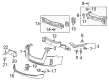 GMC Terrain Bumper Cover Diagram - 20983229