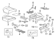 GMC Acadia Limited Seat Covers Diagram - 84077411