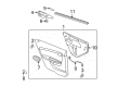 Chevy Malibu Interior Door Handle Diagram - 20858151