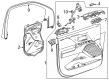 Chevy Silverado EV Power Window Switch Diagram - 86522169