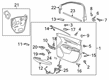 Cadillac XT6 Door Seal Diagram - 84579217