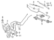 Chevy Traverse Limited Windshield Wiper Diagram - 84692783