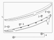 Chevy Cruze Spoiler Diagram - 95404355