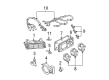 Pontiac Grand Prix Engine Control Module Diagram - 19210068