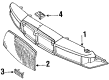 Buick Regal Grille Diagram - 14087960
